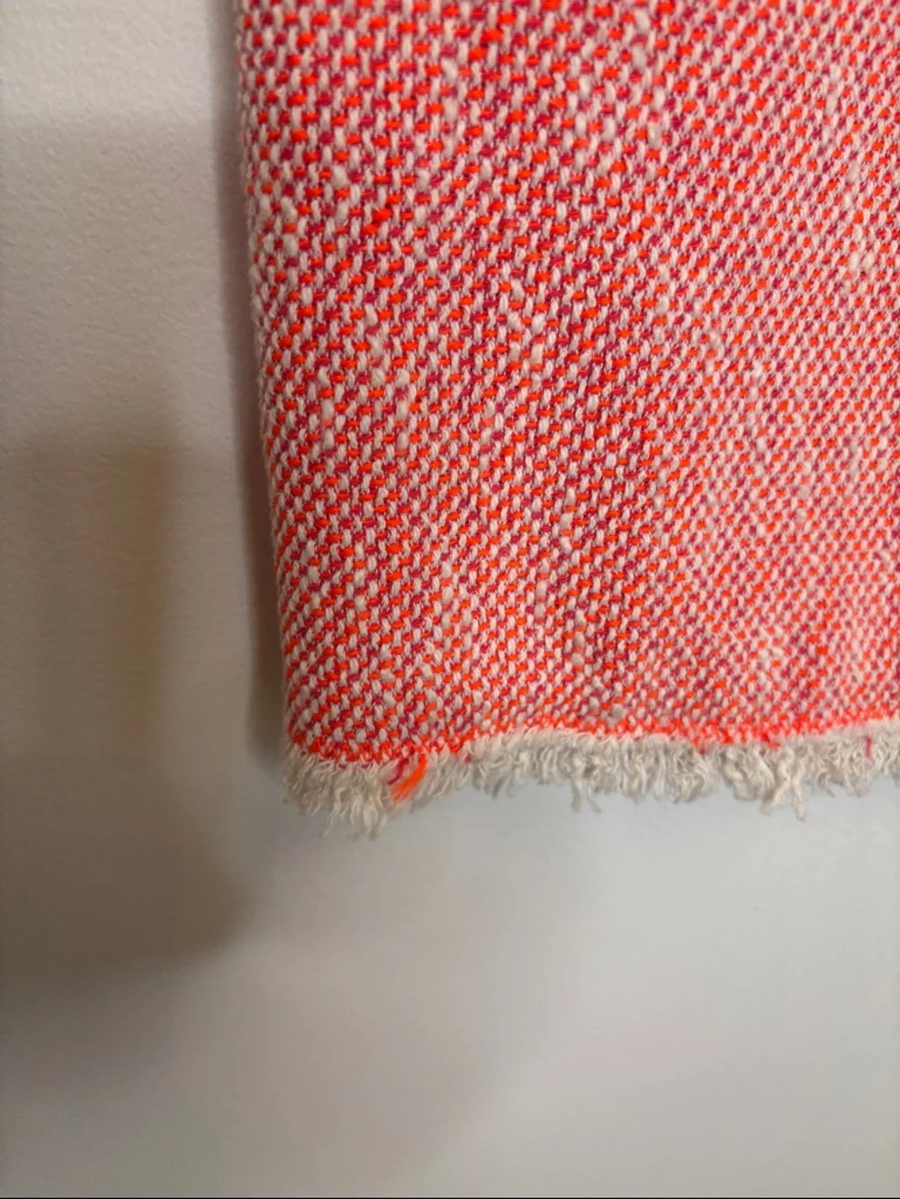 Rebecca Taylor Coral Tweed Shift Dress – Size 6 - Picture 7 of 14